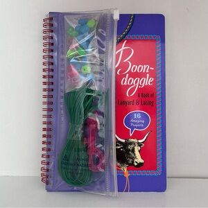 Boon Doggle, A Book of Lanyard & Lacing, Klutz Press, Hardcover 1994
